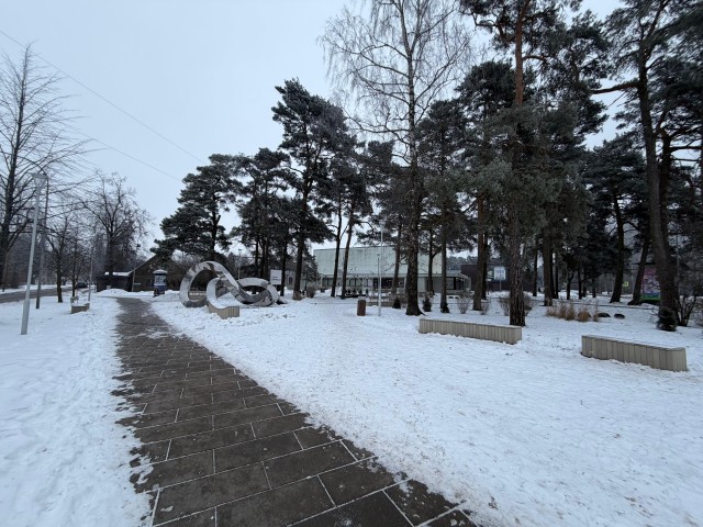 KKN pagalms un Mezgls ziemā